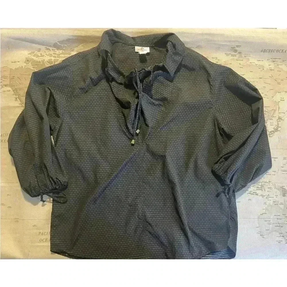 IC Collection Black Gold Top High Neck Shipped via USPS